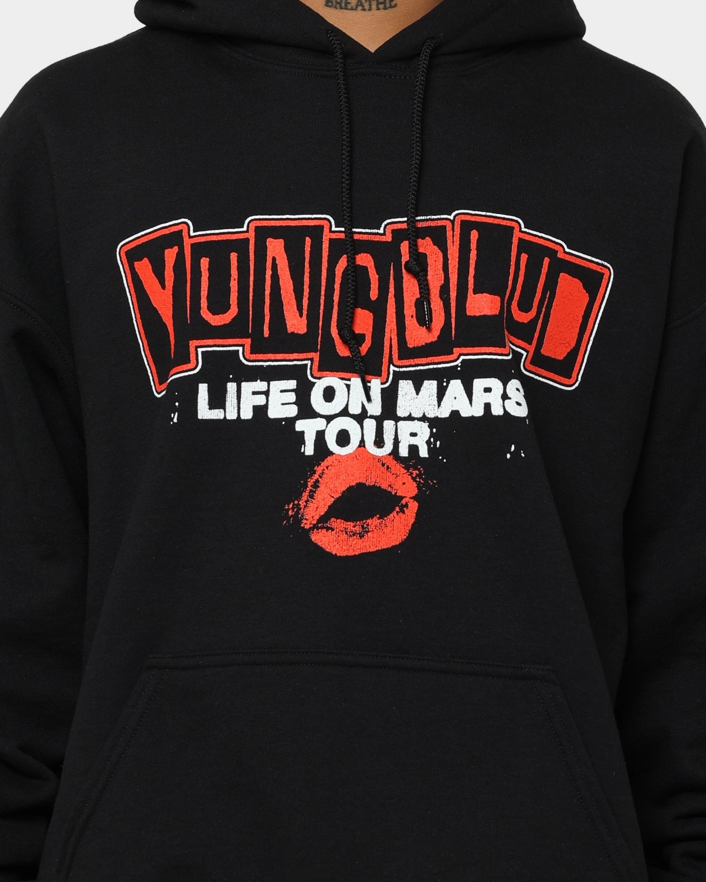 YUNGBLUD Life On Mars Hoodie Black Lion like