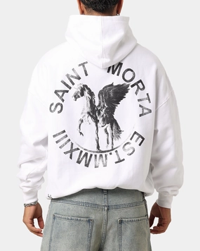 Saint Morta Pegasus Premium Hoodie White Jog