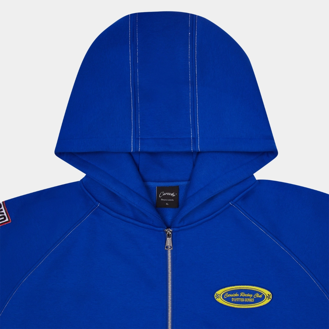 backpack vacation Carsicko Racing Club Hoodie - Blue