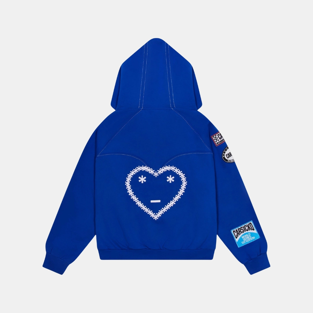 HighImpactSupport All-Day Wear Carsicko Racing Club Hoodie - Blue
