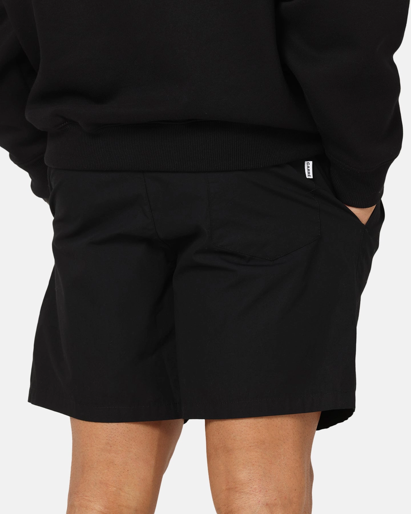 Carre Block Star Beach Shorts Black Stay Cool Technology