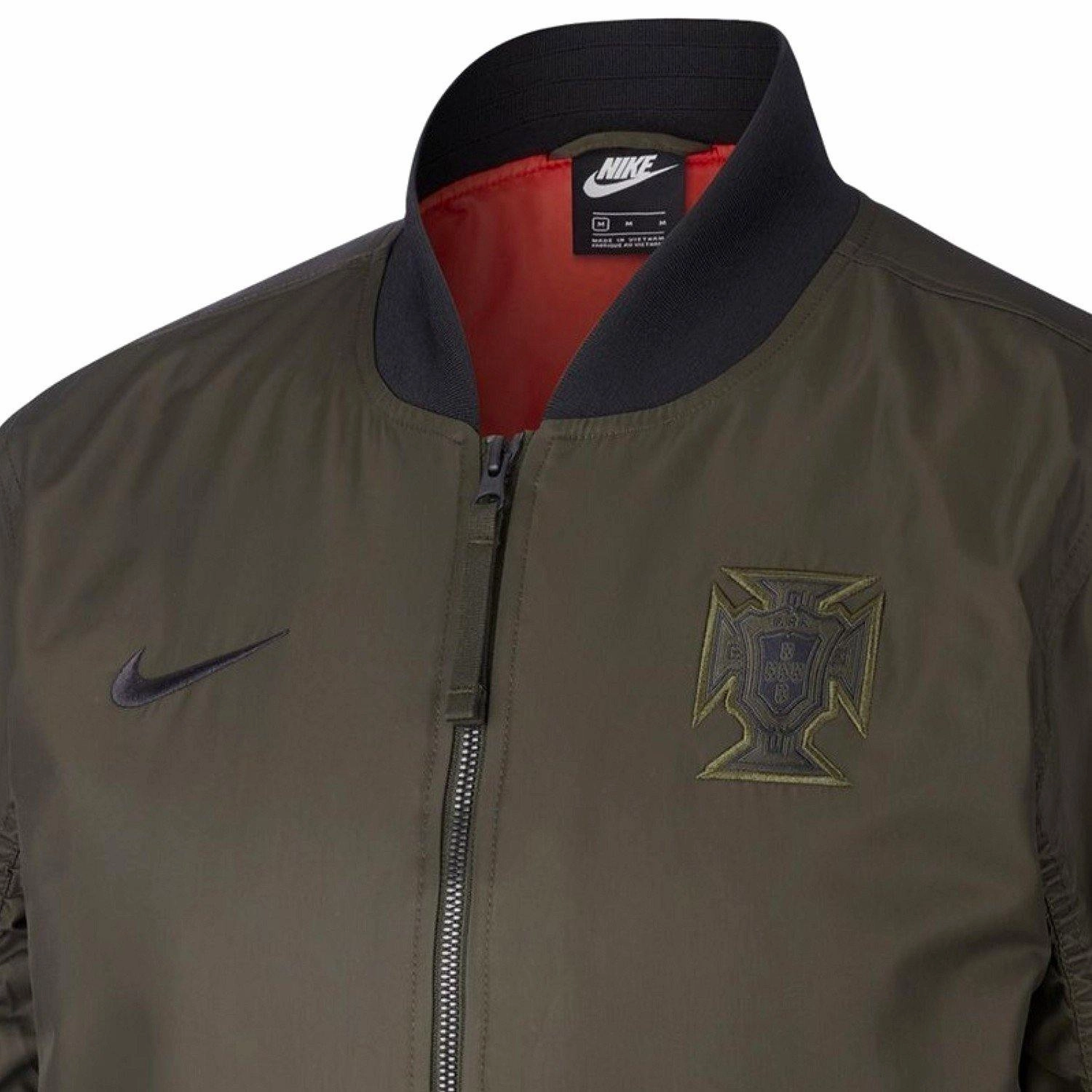Exhibition Portugal soccer lightweight woven bomber jacket 2020/21 - Nike