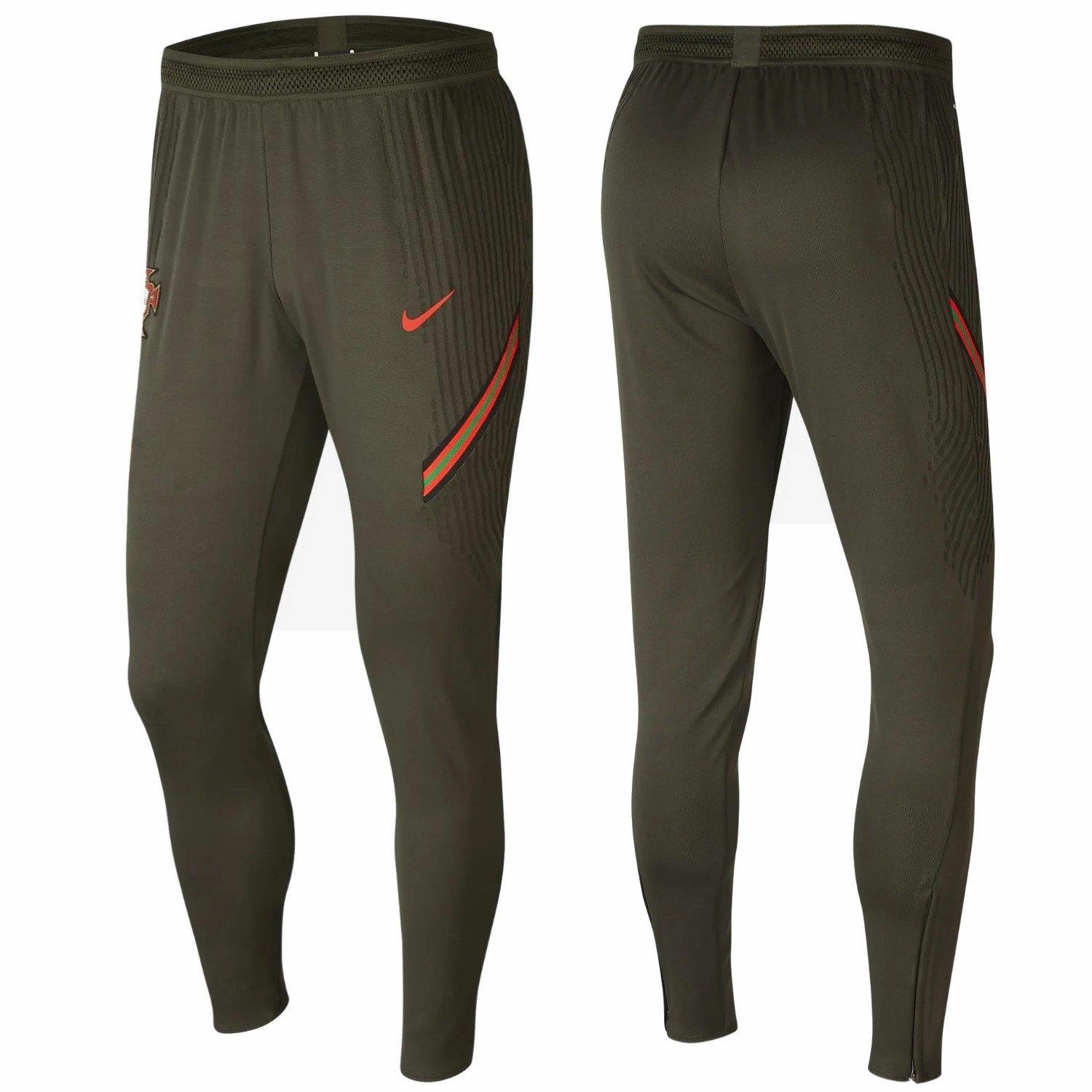 Tie Flexible Waistband Portugal soccer Vaporknit technical training pants 2020/21 - Nike