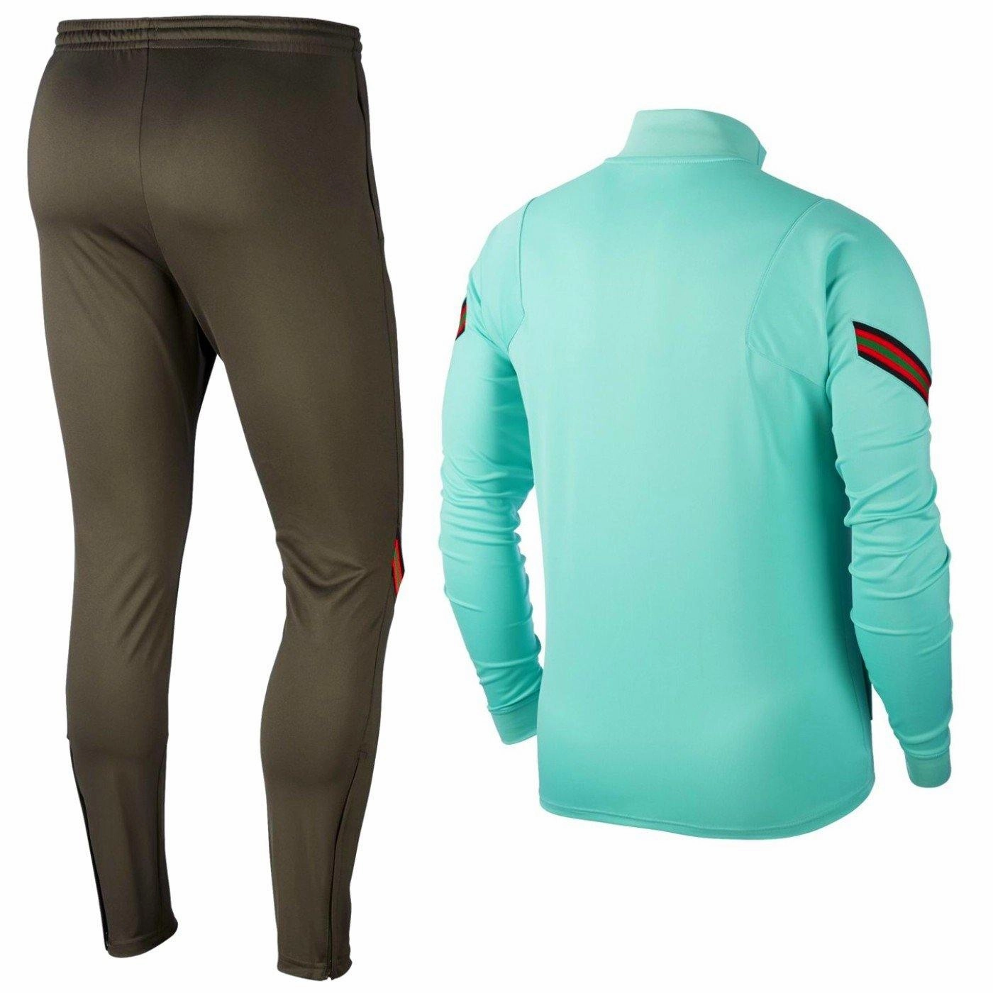 Portugal training presentation Soccer tracksuit 2020/21 - Nike Flexible Articulated Knees value venue