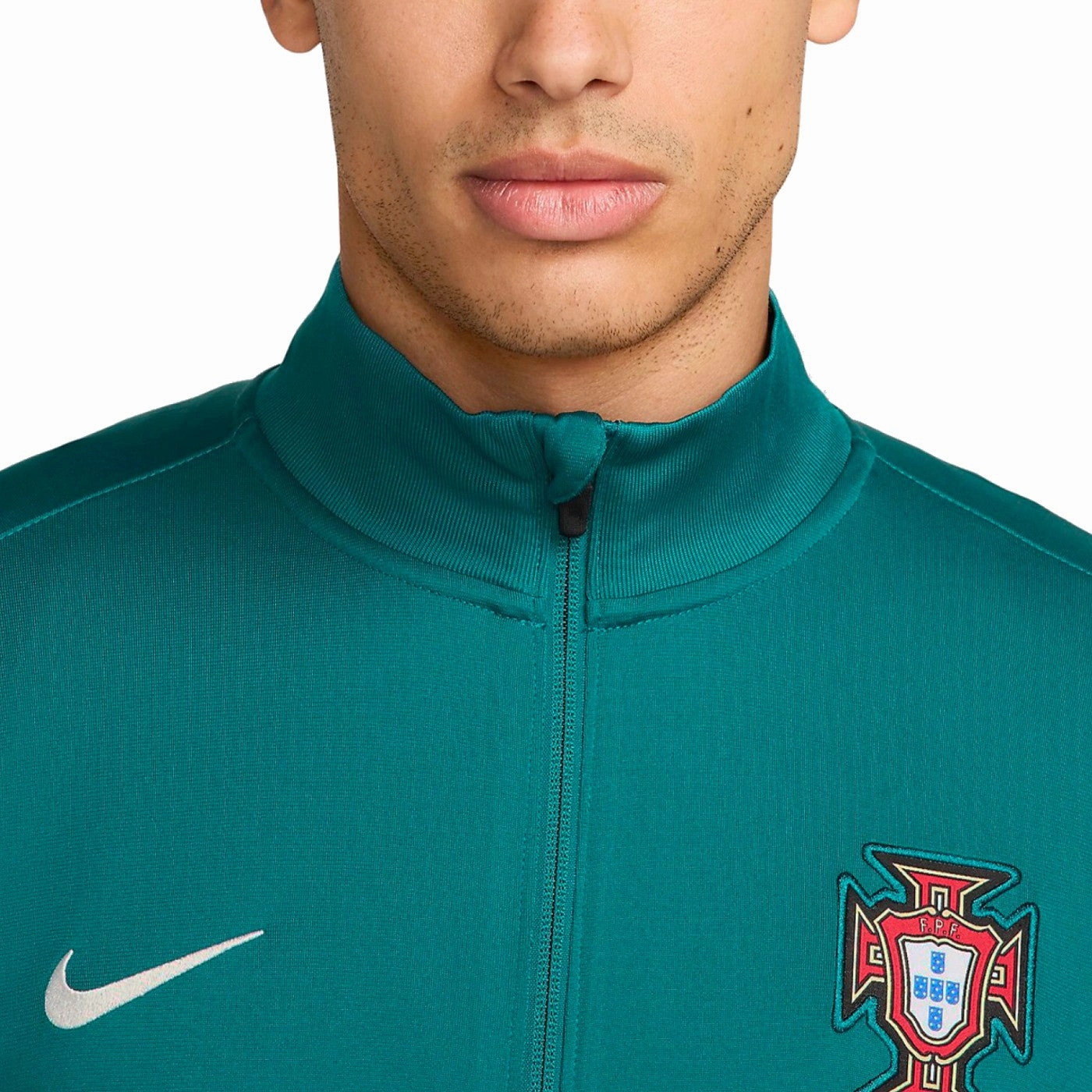 sock venue Portugal training presentation Soccer tracksuit 2024/25 green - Nike