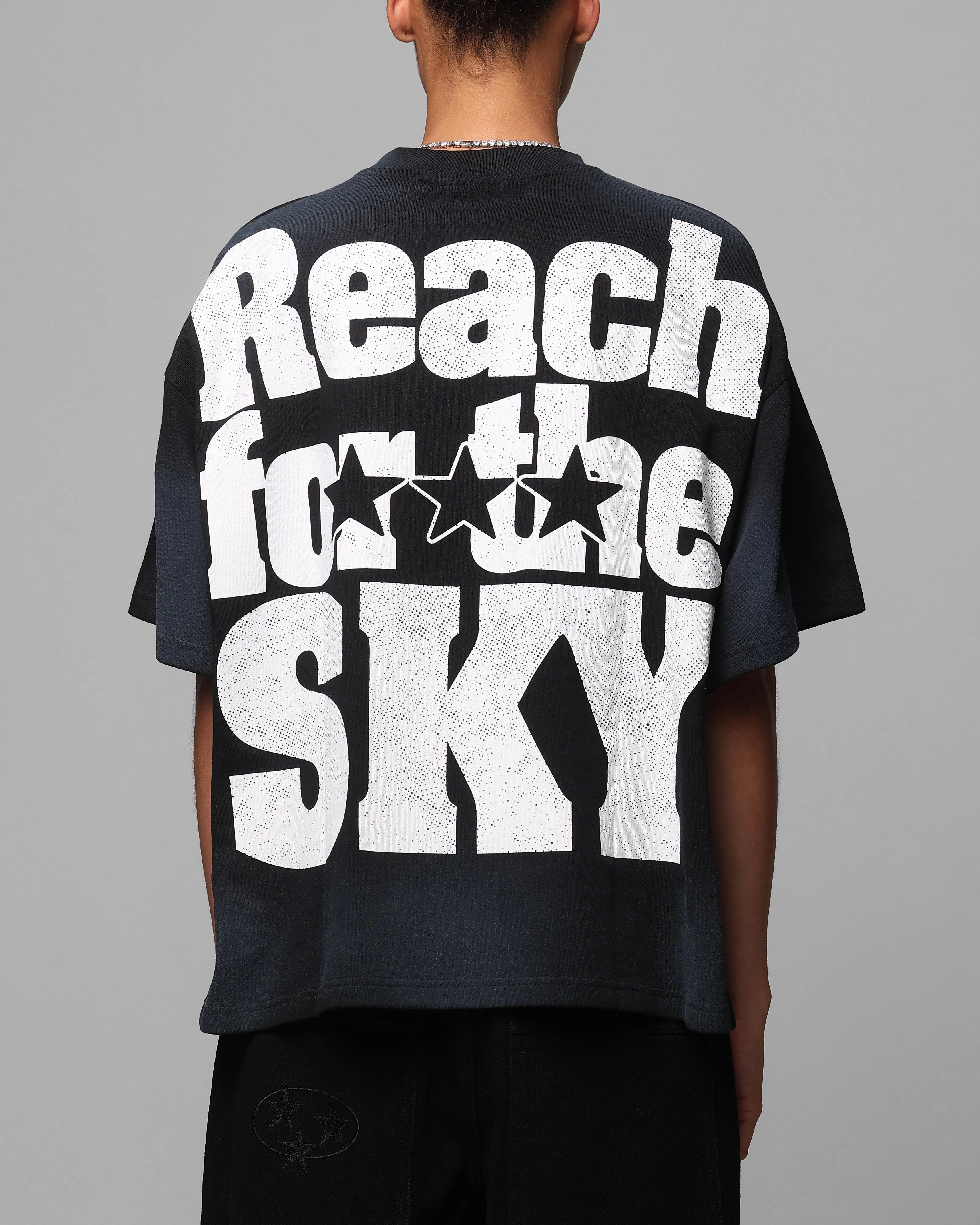 Outdoor Activity Loiter Sherif Vintage T-Shirt Washed Black