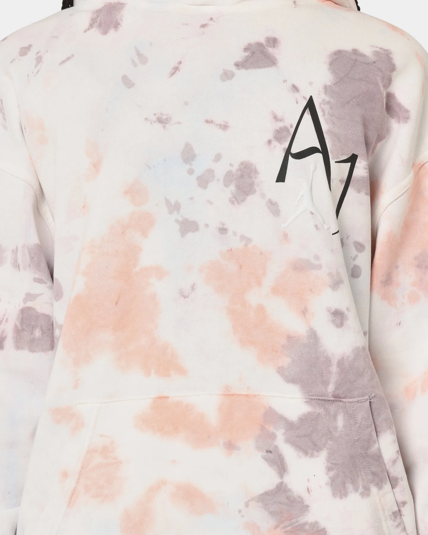 Dry clean only Bonded Zippers Jordan MJ Sport DNA Fleece Pull Over Hoodie Plum Fog