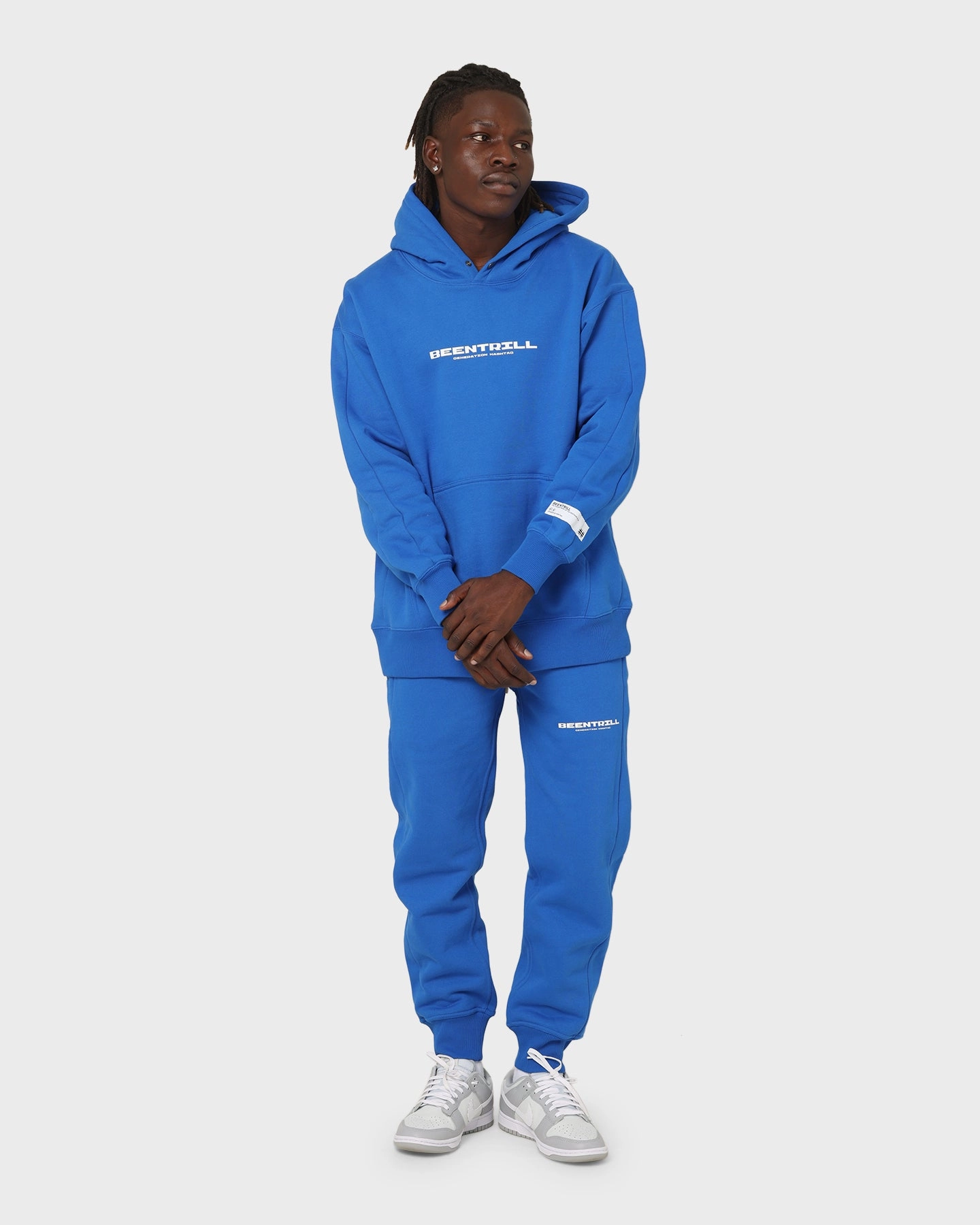 Bright Tones BEENTRILL Nu Logo Hoodie Cobalt Blue