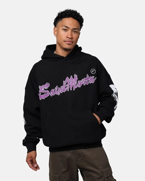 Saint Morta Firestarter Hoodie Black monochromatic