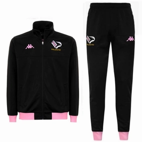 Training Ready Palermo FC black presentation soccer tracksuit 2021 - Kappa