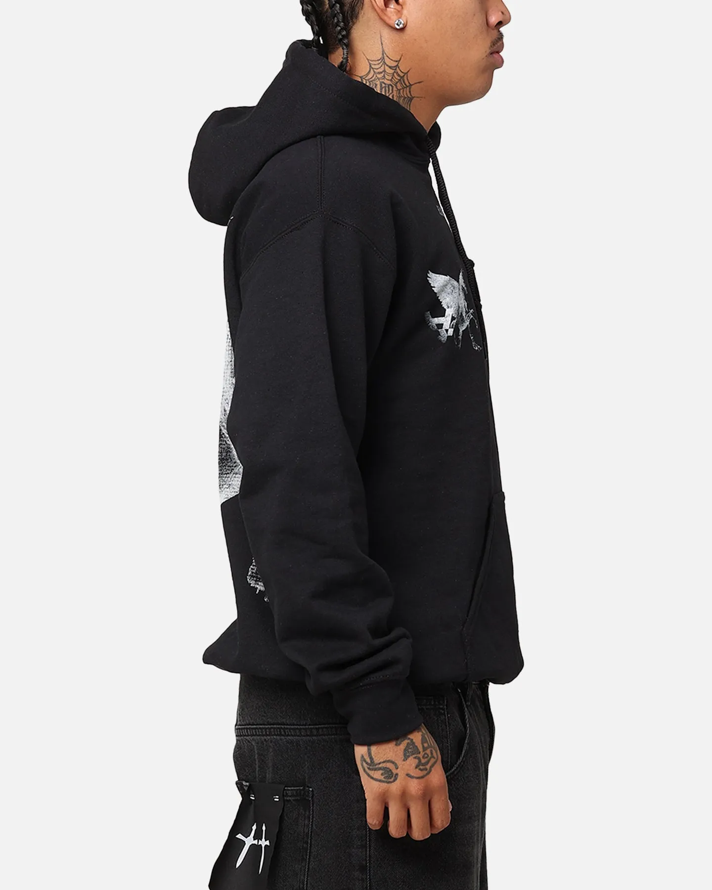 The Anti Order Pegasus Lost Hoodie Black Conditioner Thermal Reflective Lining