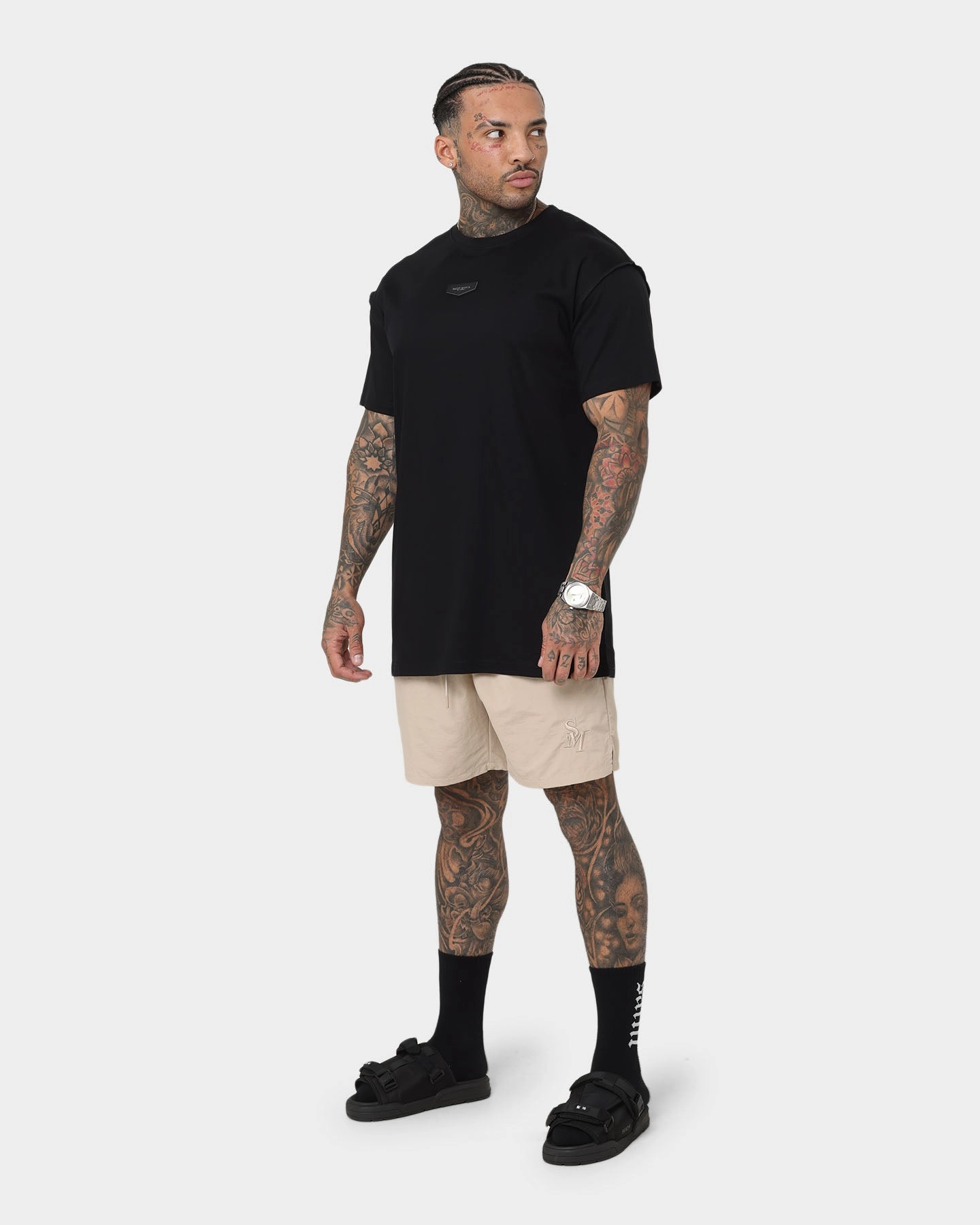 delivery work Saint Morta Cali Beach Shorts Stone