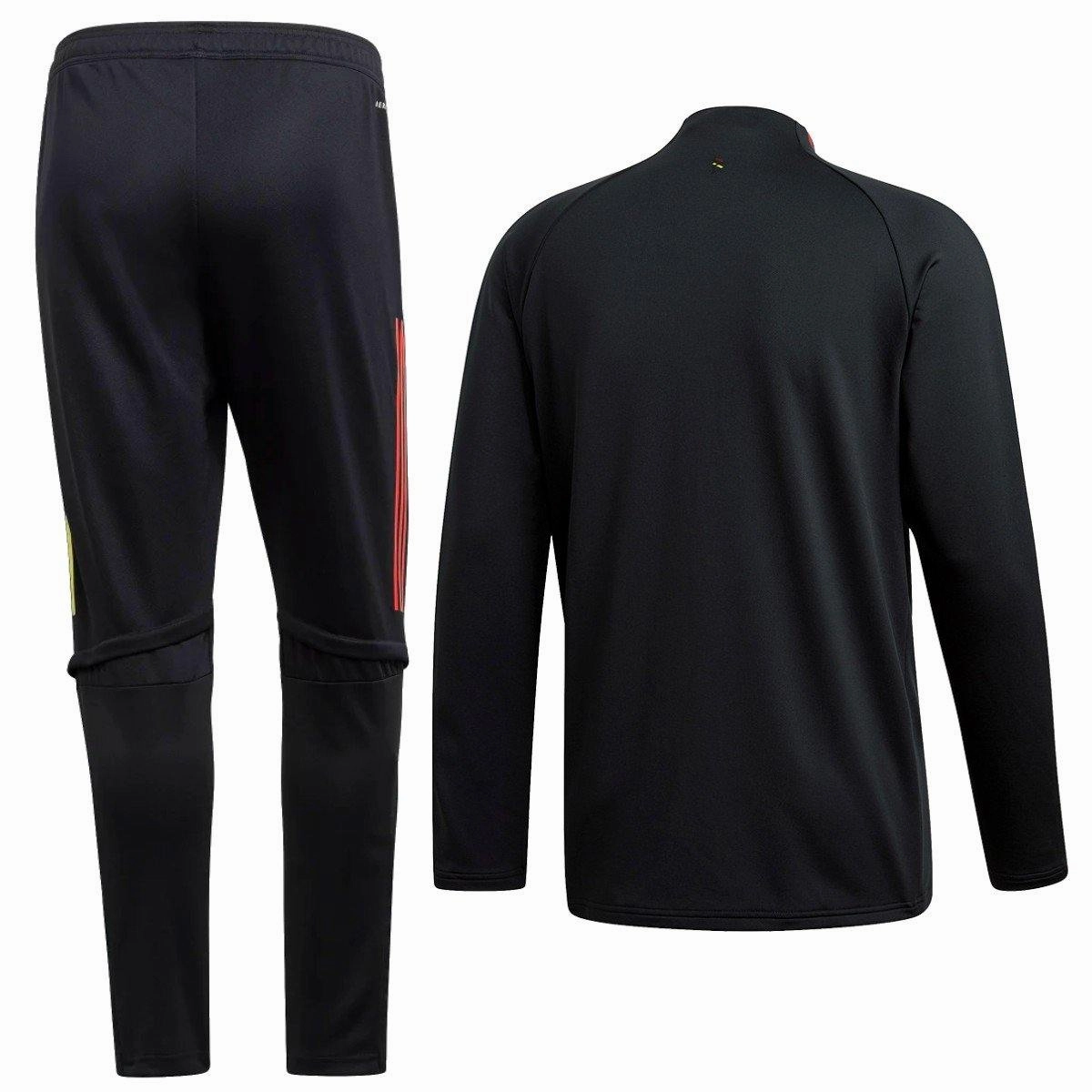 Belgium pre-match presentation Soccer tracksuit 2020/21 - Adidas Ventilated Back Panels healthy