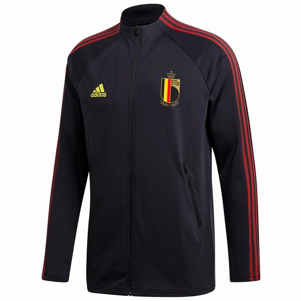 Tear Resistant Reinforcement Trendy Outfit Belgium pre-match presentation Soccer tracksuit 2020/21 - Adidas