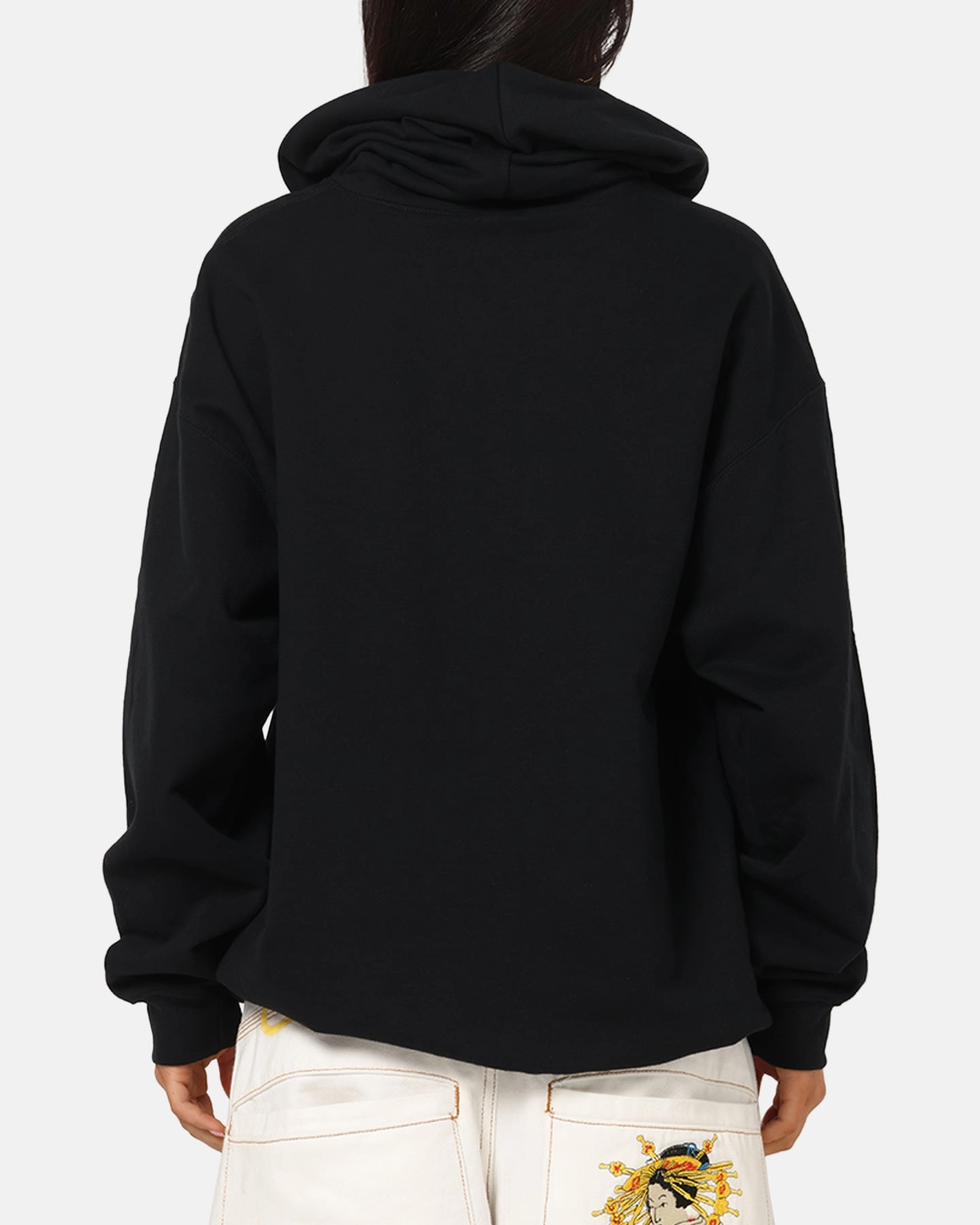 Plus size clothing Ice Nine Kills Cat Tombstone Hoodie Black