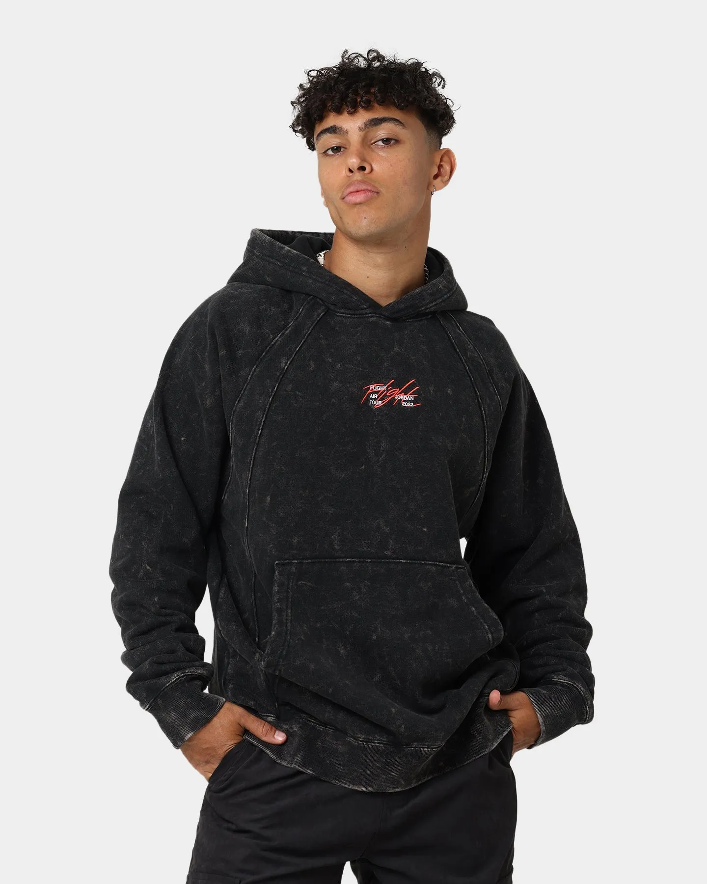 Outdoor Adventure Acknowledge Jordan Flight Heritage French Terry Pullover Hoodie Black