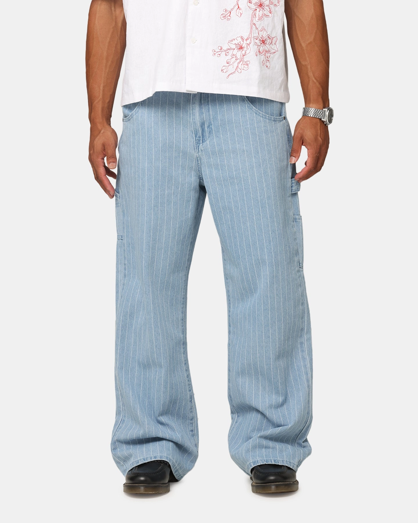 HeatRegulating Breathable Fit Carre Pinstripe Astoria Pant Pinstripe