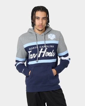 Sporty Outfit Mitchell & Ness UNC Tar Heels Head Coach Hoodie Navy