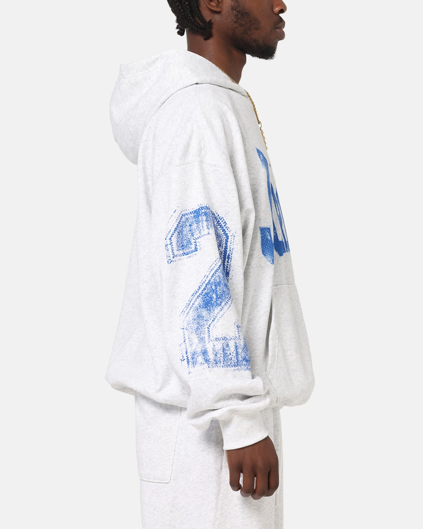 Jordan Brooklyn Collegiate Pullover Hoodie Birch Heather Grey City Smart Lounging At Home