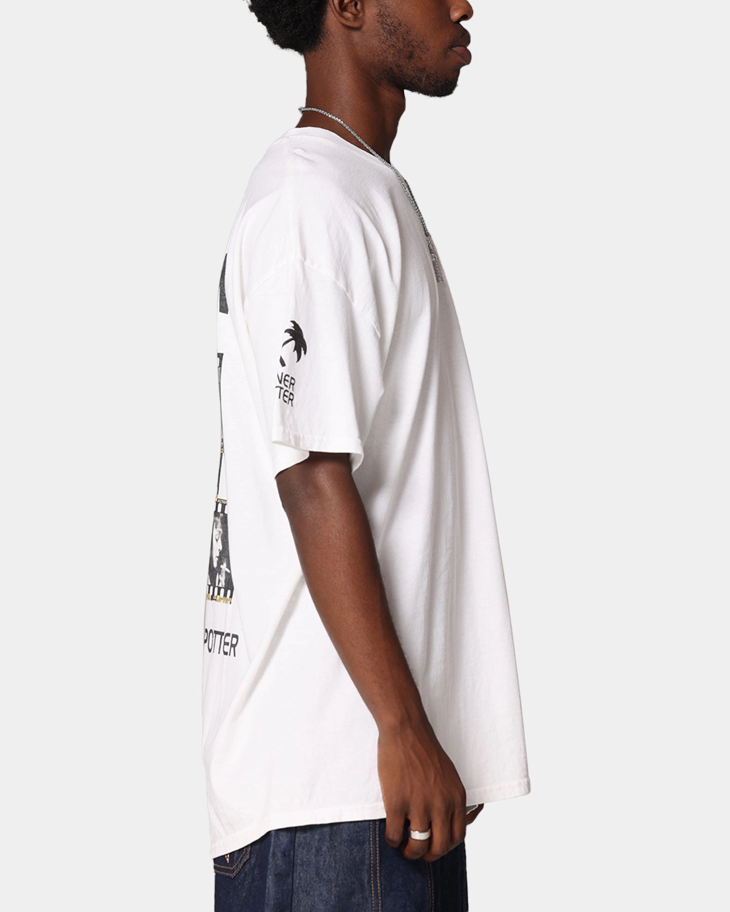 Pulp Fiction Montage T-Shirt White Vintage Reinforced Neckline