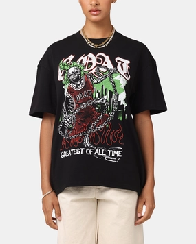 Goat Crew Goat Skull Vintage T-Shirt Black Chic Style Sleek Design