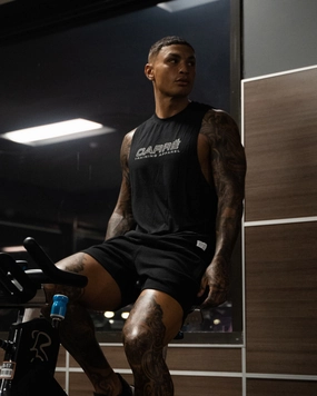 Trendy Comfort Carre Restart TA Apparel Muscle T-Shirt Black