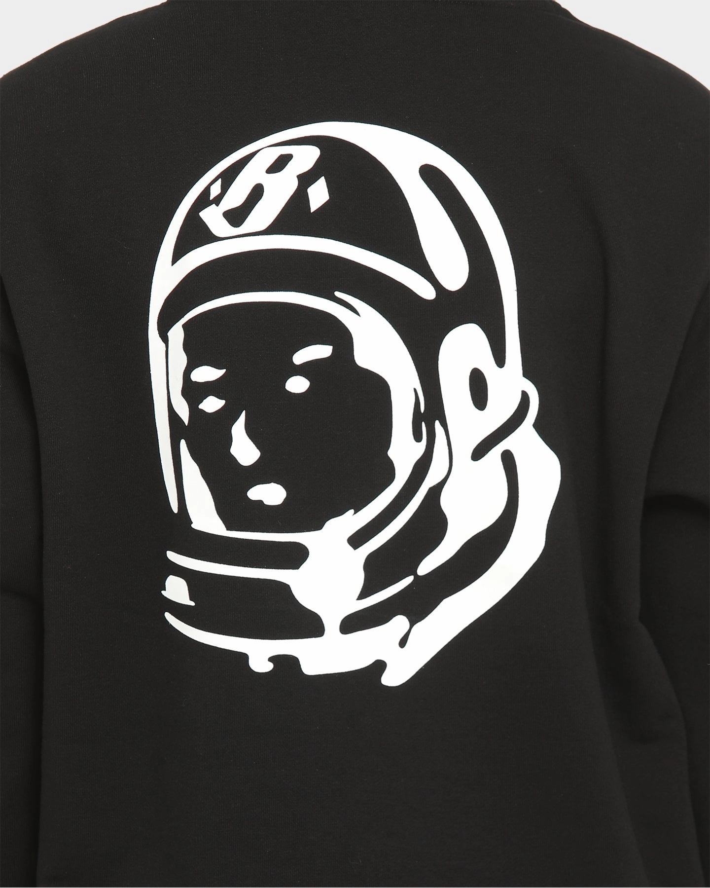 High Neck Billionaire Boys Club BB Letters Hoodie Black