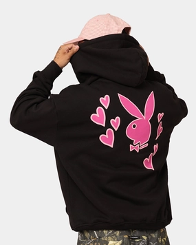 Timeless Form shopping spree Playboy PB Heart Hoodie Black