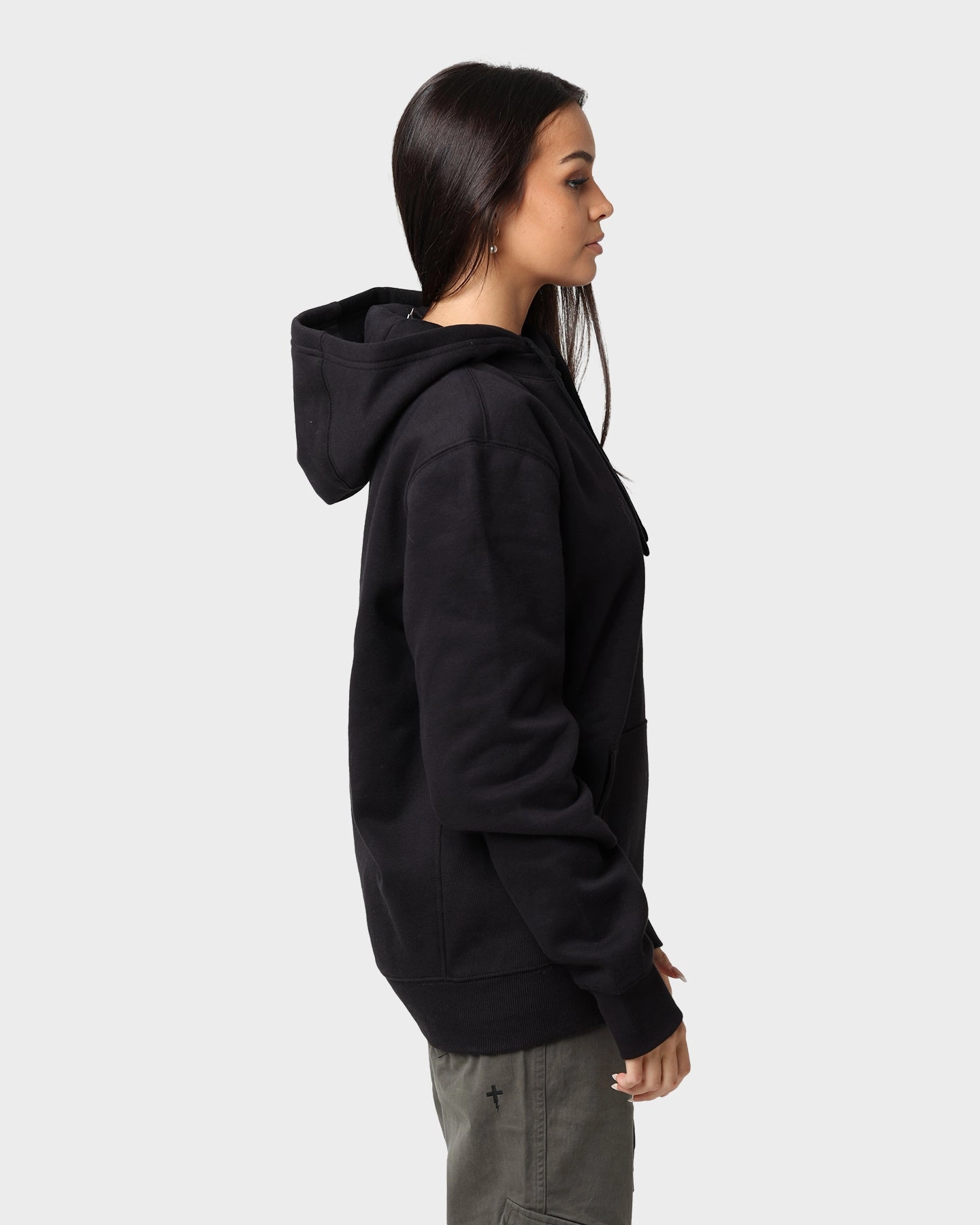 Tommy Jeans Timeless Tommy 1 Hoodie Black suitable for sunny days