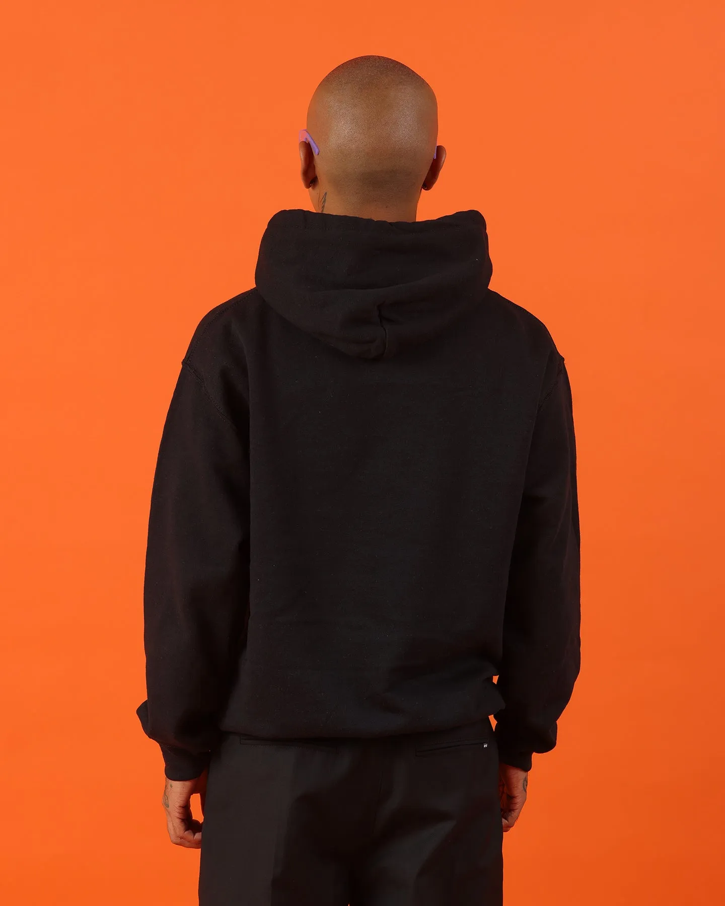 Lightweight Shield Powder Goat Crew X Naruto Naruto Core Hoodie Black