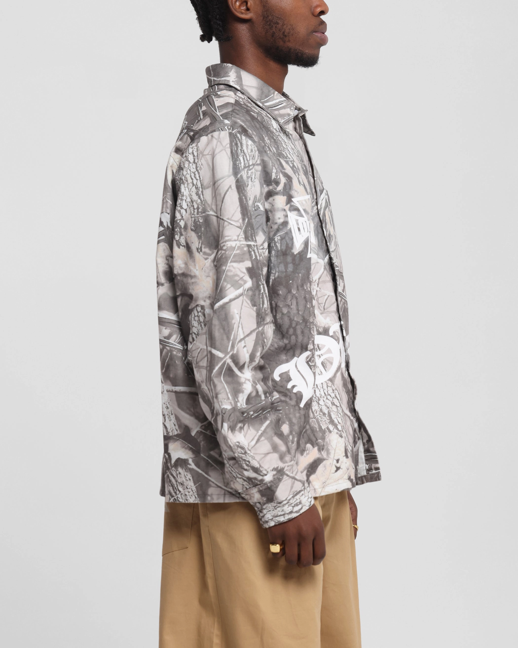 adult clothing Anti Odor Treatment Loiter Chopper Long Sleeve Shirt Real Tree Camo