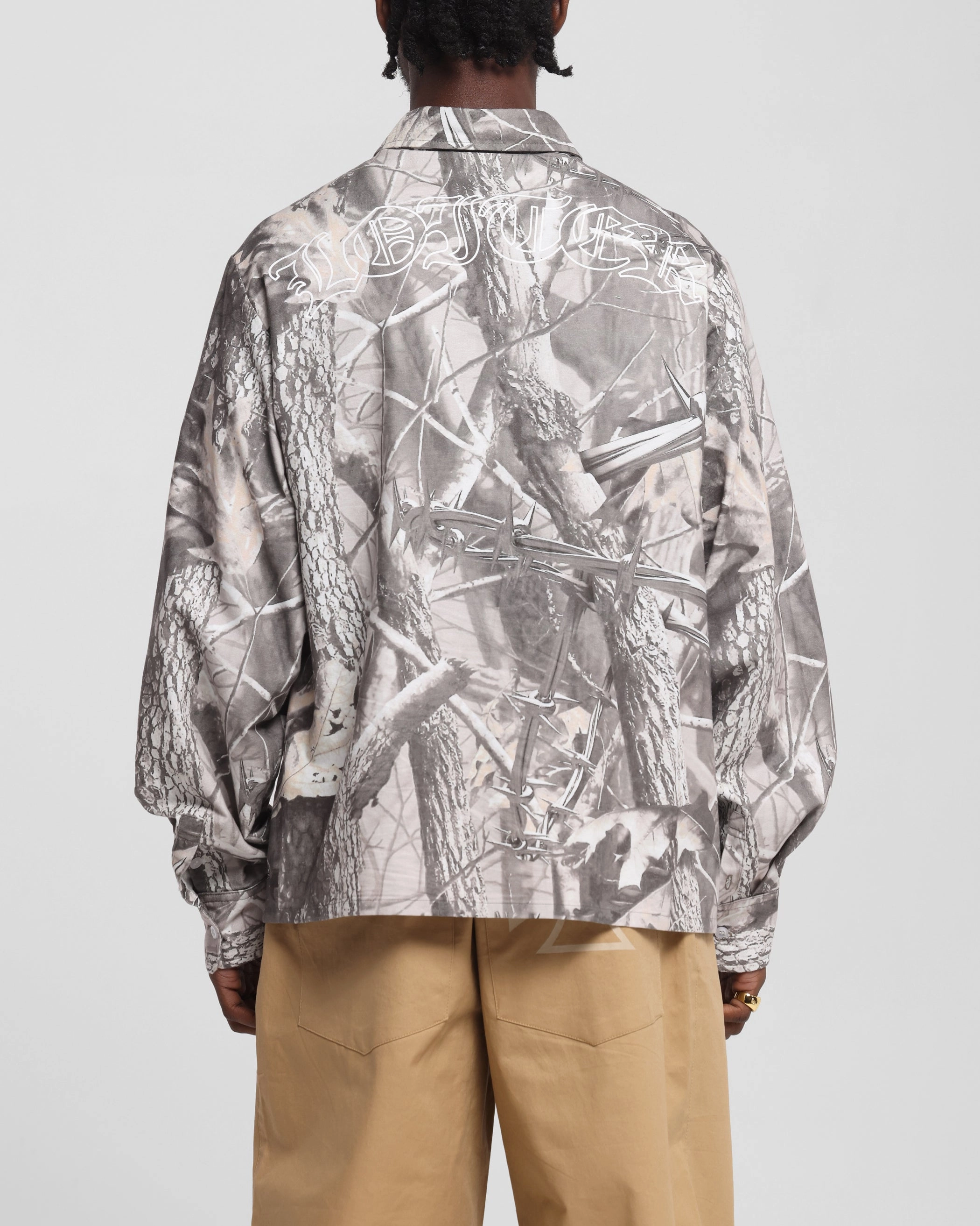 Winter Layering Lightweight Material Loiter Chopper Long Sleeve Shirt Real Tree Camo