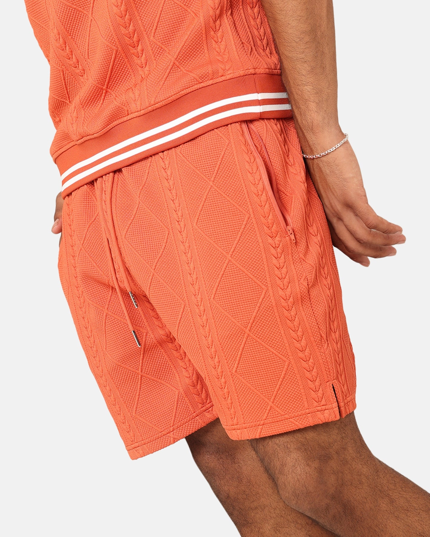 XXIII Danny Knit Shorts Bright Red All Day Comfort Fit poolside gear