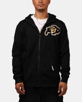 Weather Resistant Coating Pro Standard Colorado Buffaloes Classics Full Zip Hoodie Black