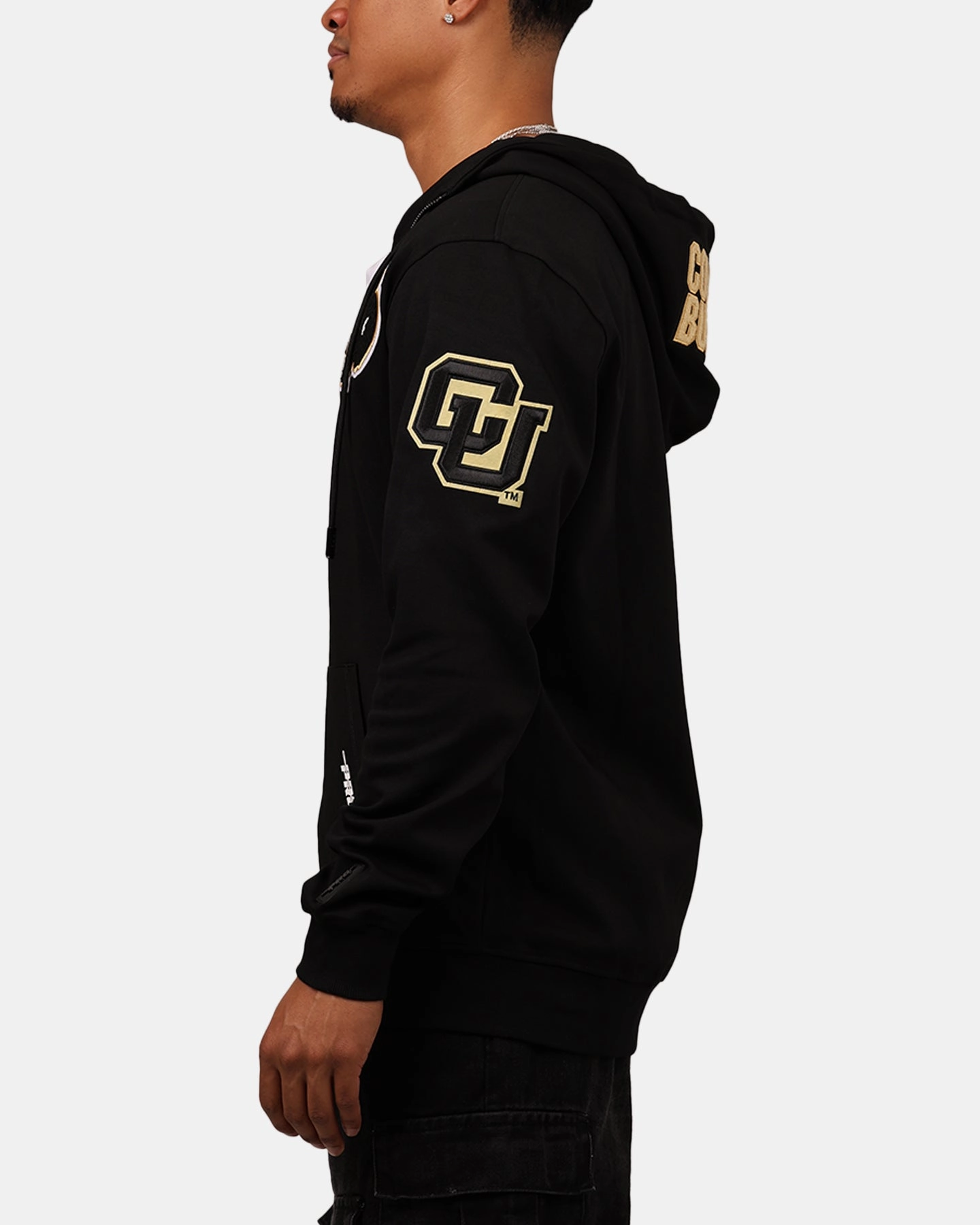 Pro Standard Colorado Buffaloes Classics Full Zip Hoodie Black Gallery Wax
