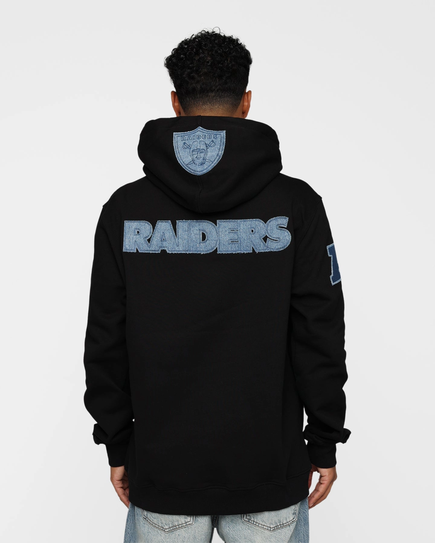 Gender - neutral Pro Standard Las Vegas Raiders Varsity Blue Hoodie Black