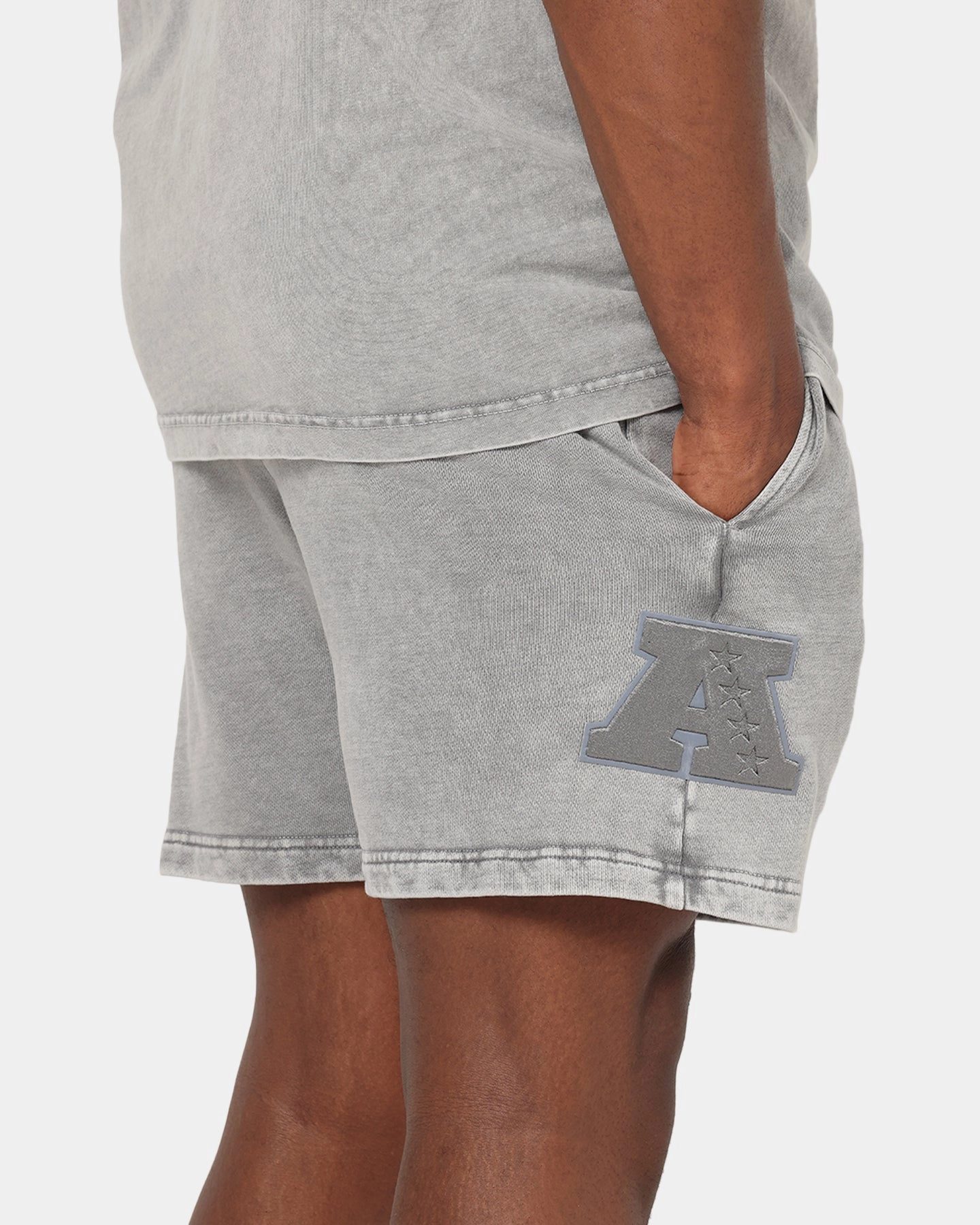 Stylish Design Sporty Vibes Pro Standard Las Vegas Raiders Washed Classic Shorts Washed Grey