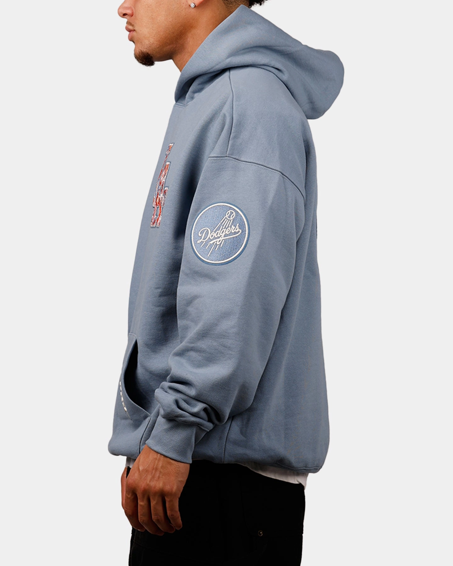 Pro Standard Los Angeles Dodgers 'Dodgers Tapestry' Hoodie Blue Autumn