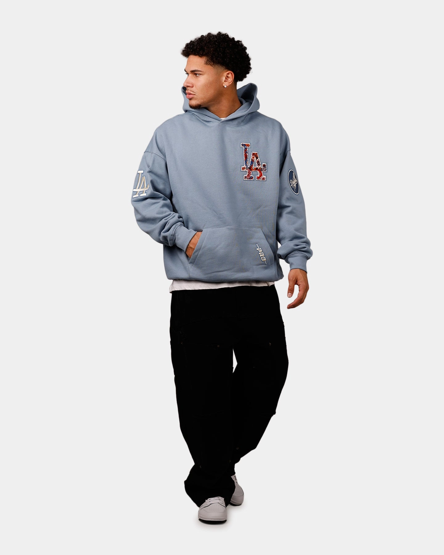 Pro Standard Los Angeles Dodgers 'Dodgers Tapestry' Hoodie Blue Formal Event