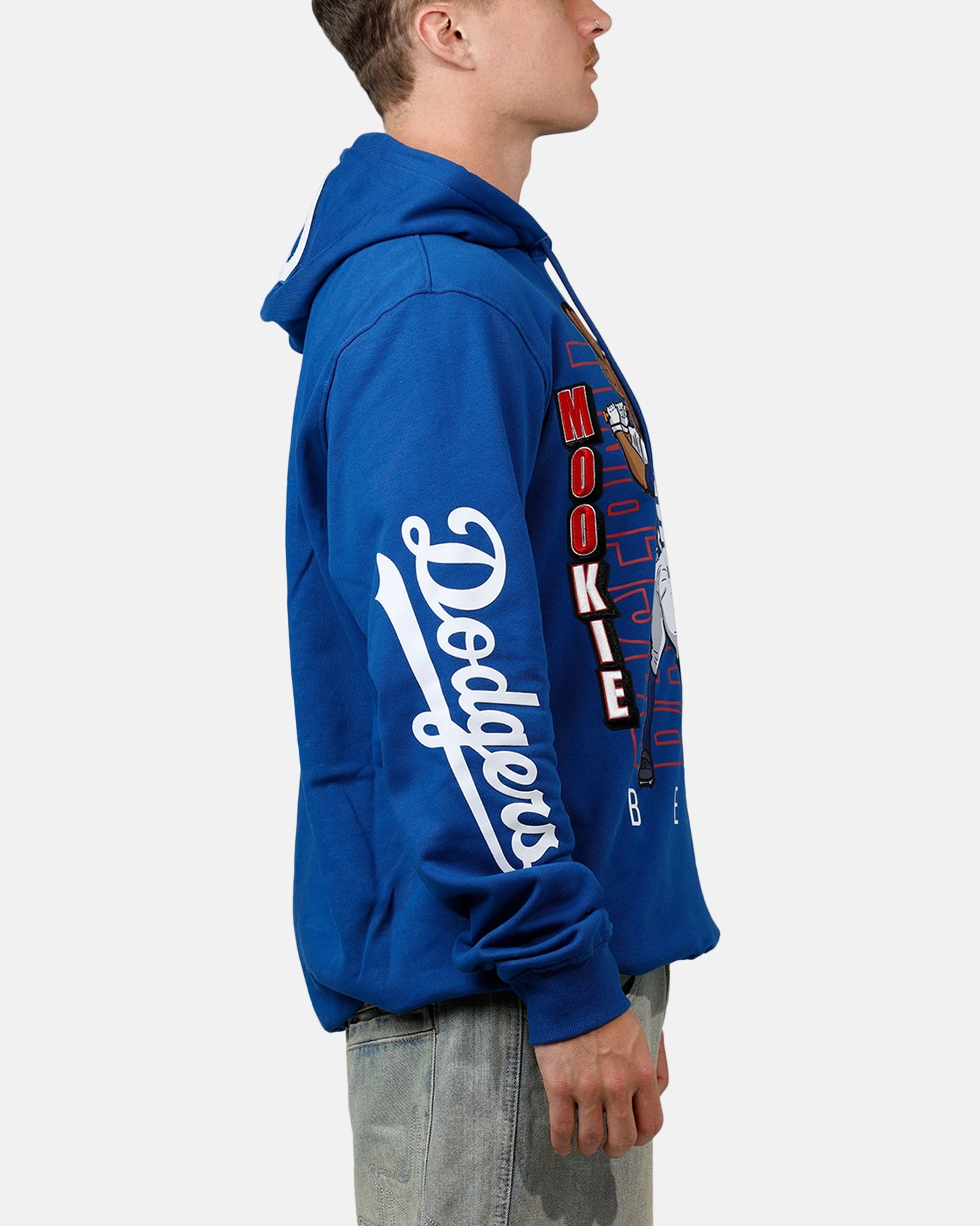 Lightweight Warmth Pro Standard Los Angeles Dodgers Mookie Betts Avatar Hoodie Blue
