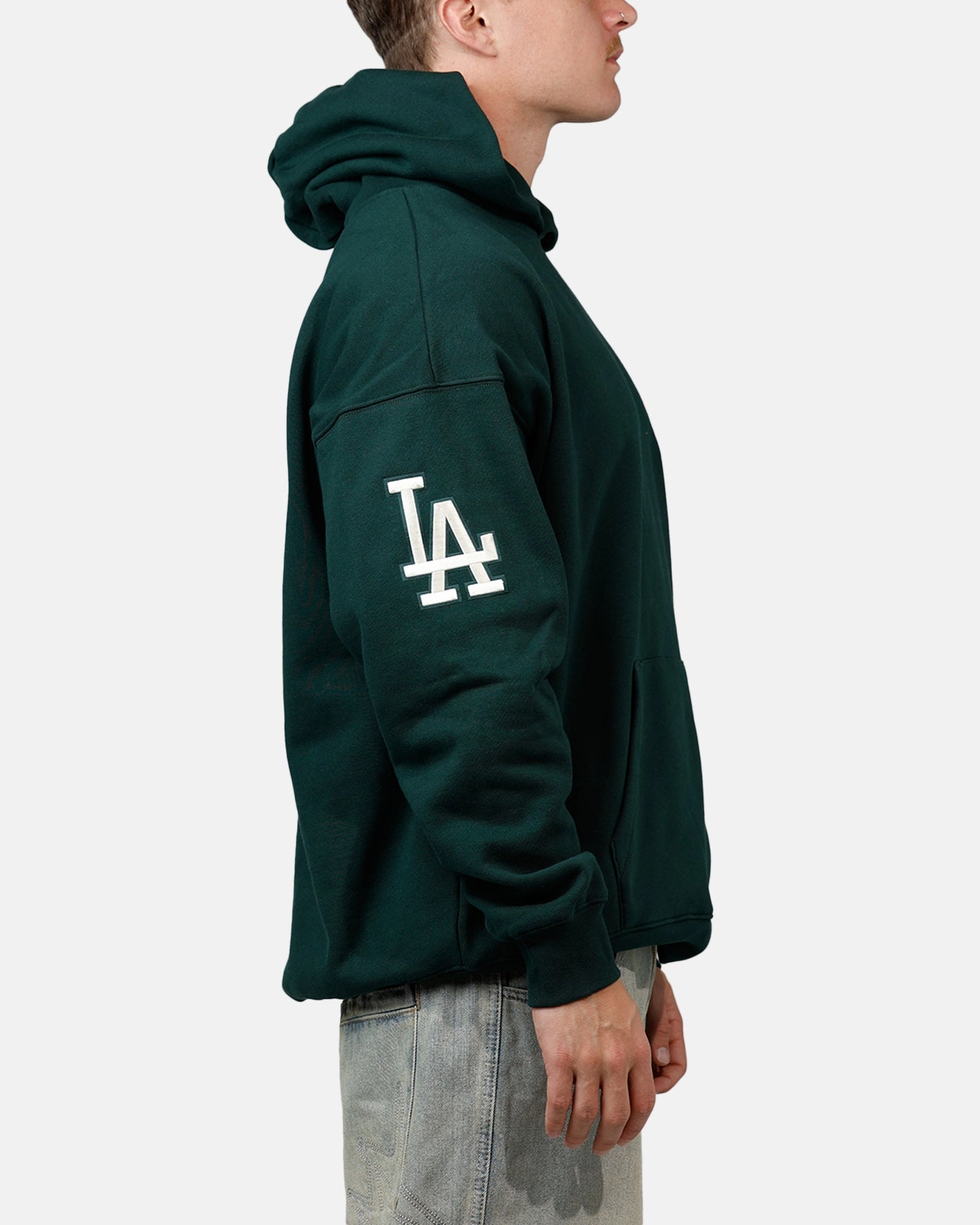 Breathable Layer Pro Standard Los Angeles Dodgers Tapestry 2.0 Hoodie Dark Green