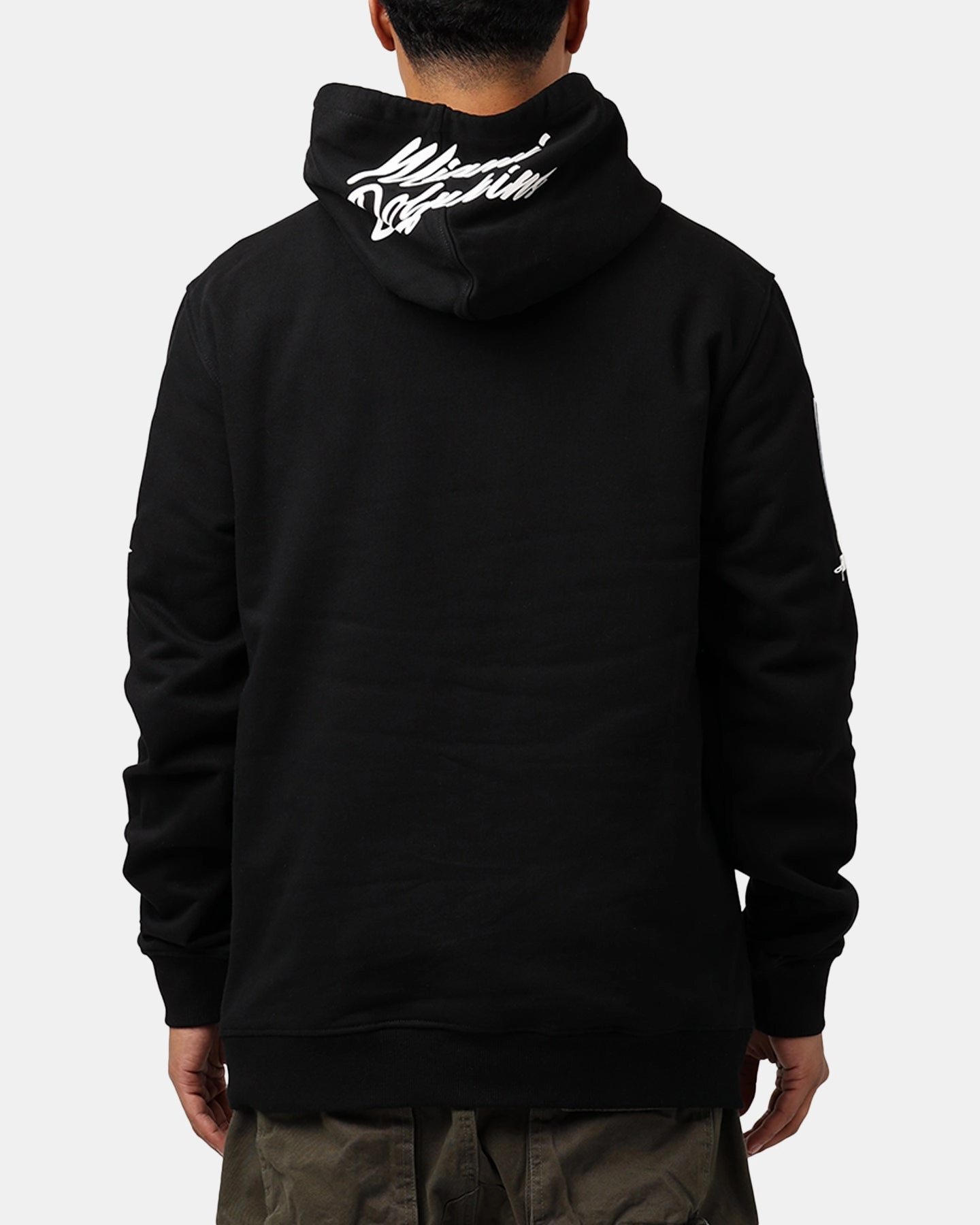 HemLock Adjustment System Fashionable Outerwear Pro Standard Miami Dolphins Fast Lane Hoodie Black