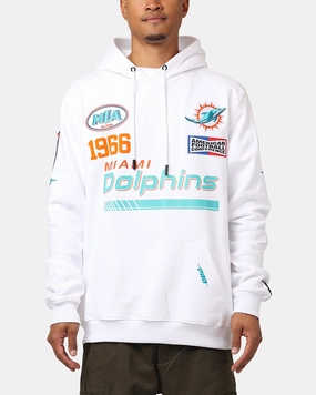 Oppose Pro Standard Miami Dolphins Fast Lane Hoodie White