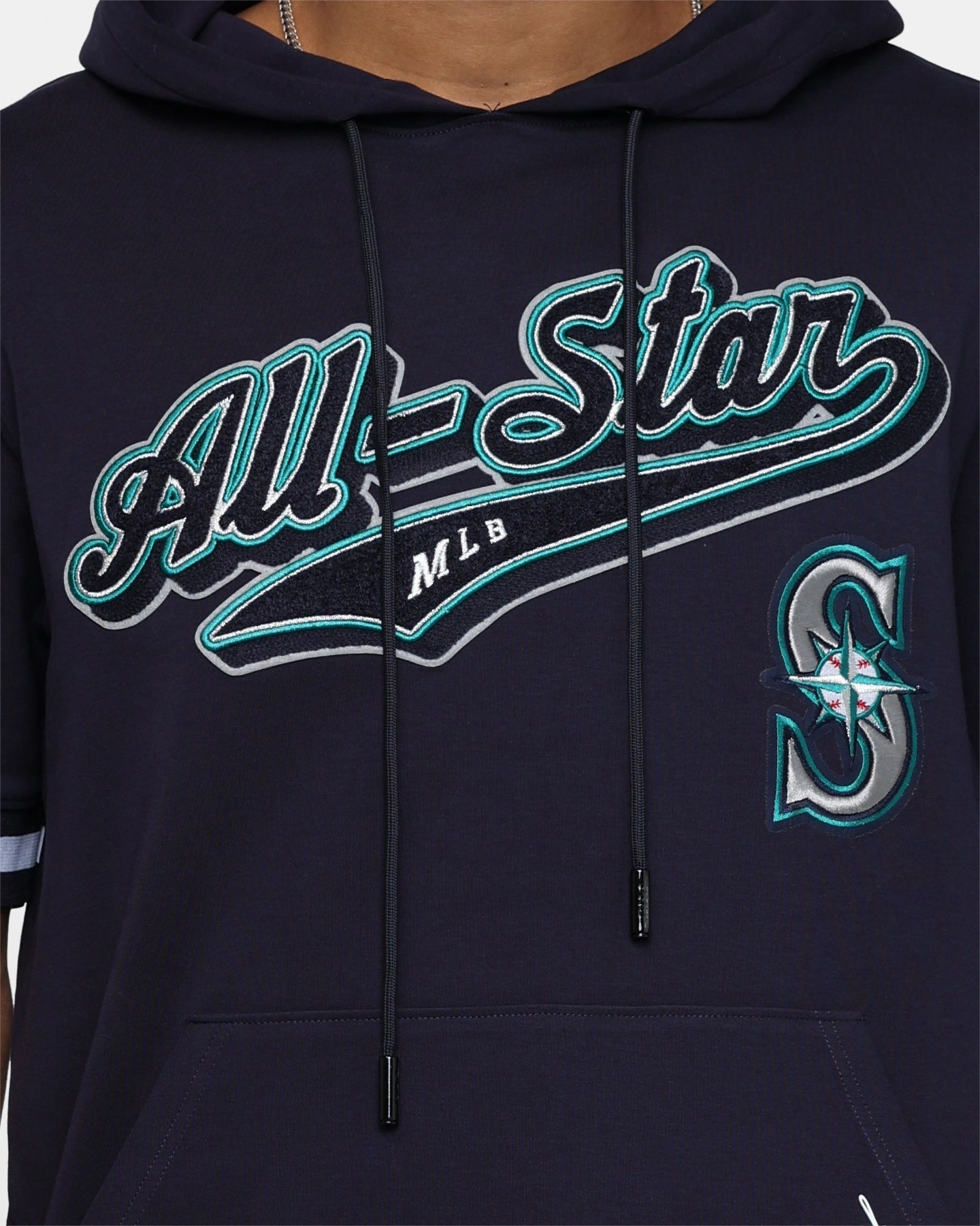 CompressionFit Pro Standard MLB All Star Pullover Hoodie Navy
