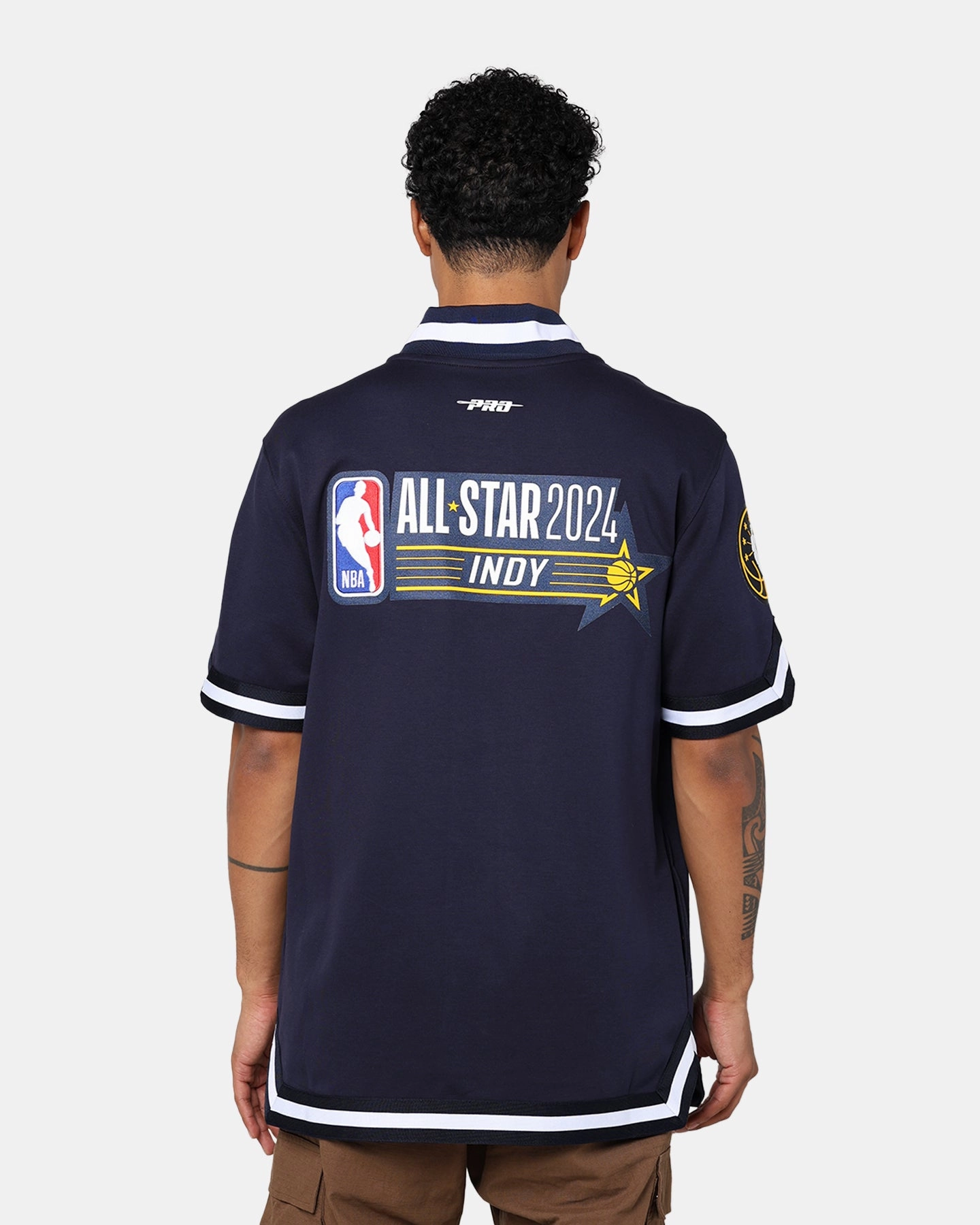 Pro Standard NBA All Star Game 2024 Warm Up Jersey Midnight Navy Approach kids'