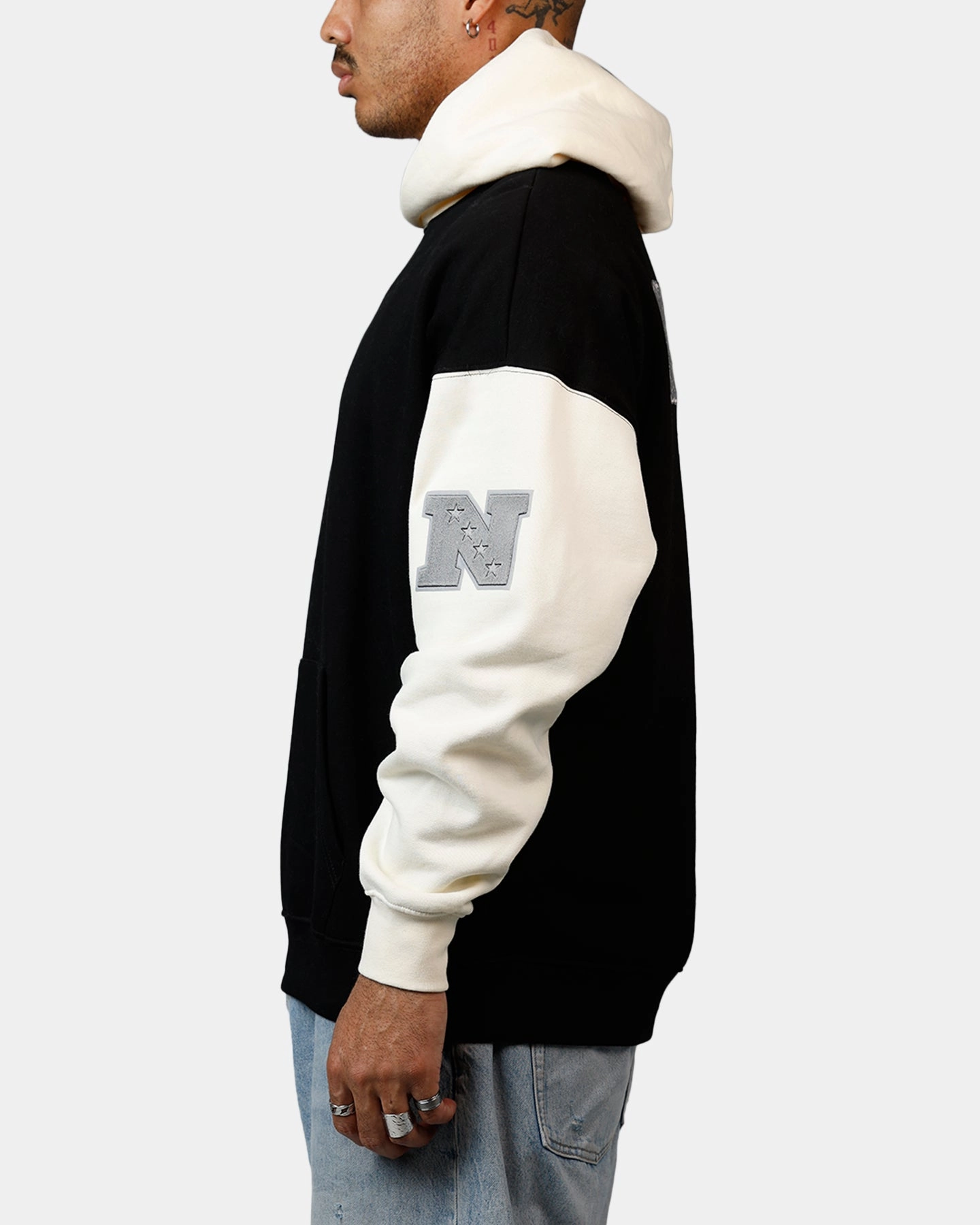 Pro Standard San Francisco 49ers Reverse French Terry Hoodie Black/Grey Insulated Jacket suitable for solo travel