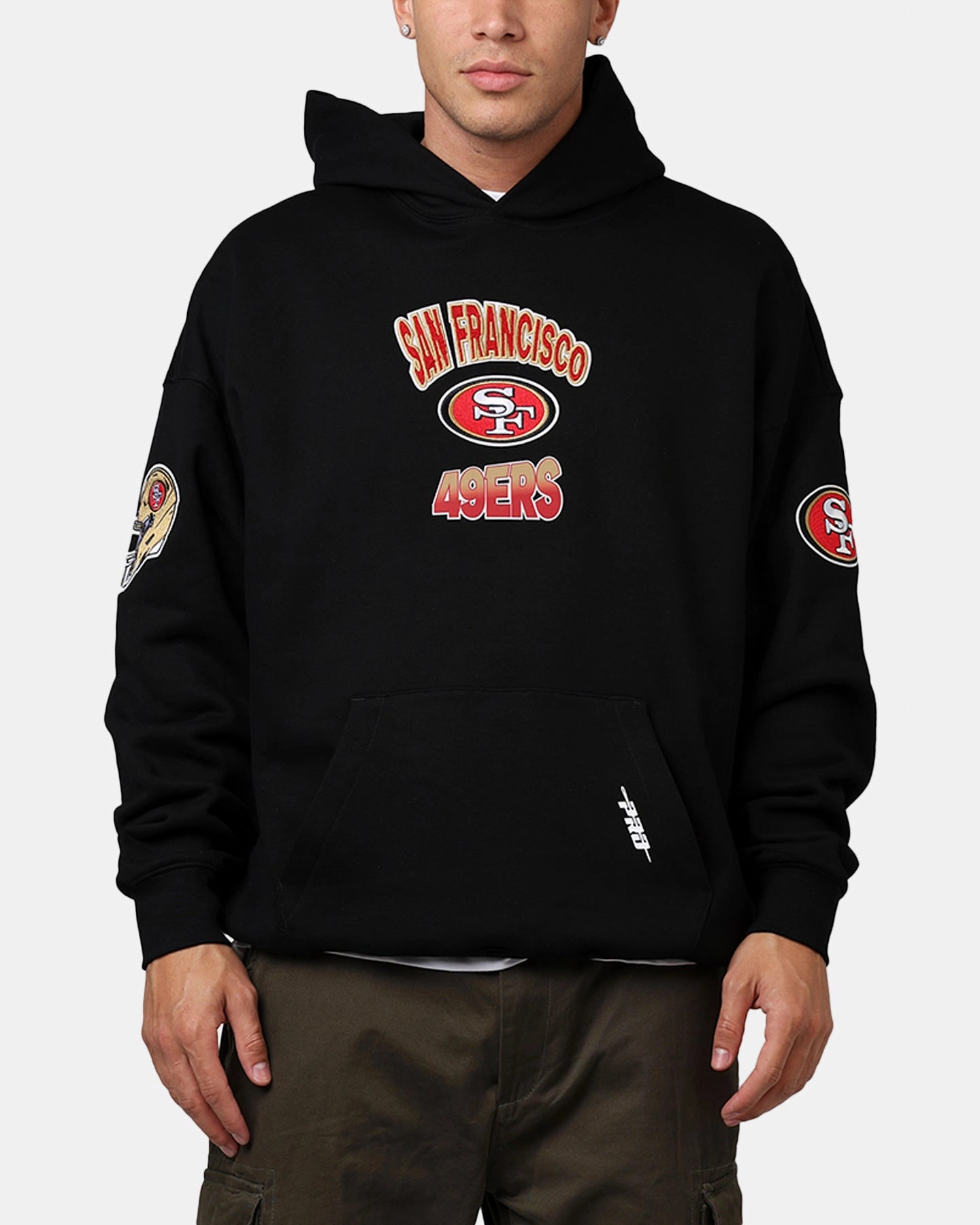 Pro Standard San Francisco 49ers Turn It Up Hoodie Black Trophy