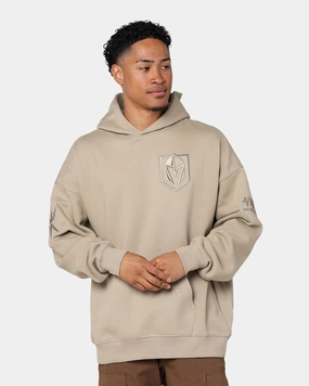 Pro Standard Vegas Gold Knights Drop Shoulder Hoodie Taupe Develop