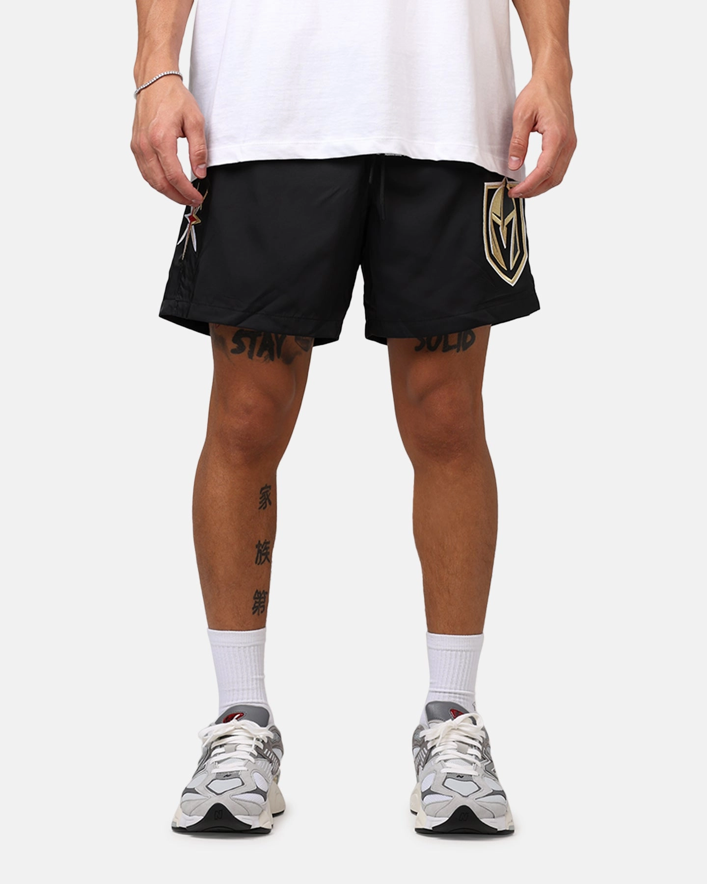 Summer Mood Laser Cut Edges Pro Standard Vegas Golden Knights Classic Woven Shorts Black