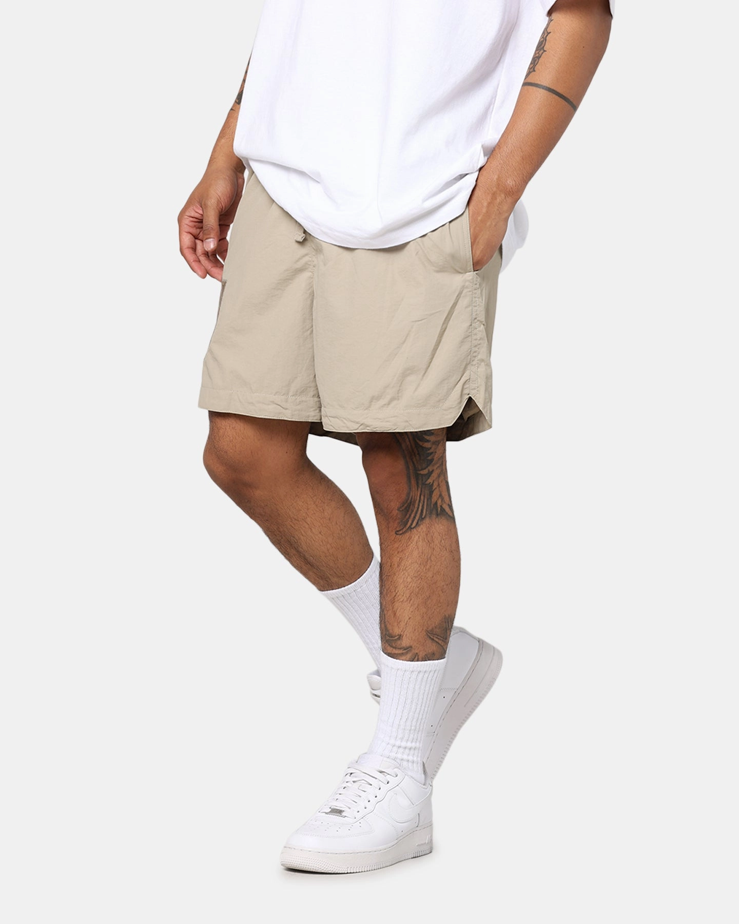 rayon fabric Pro Standard Vegas Golden Knights Neutral 2.0 Shorts Taupe